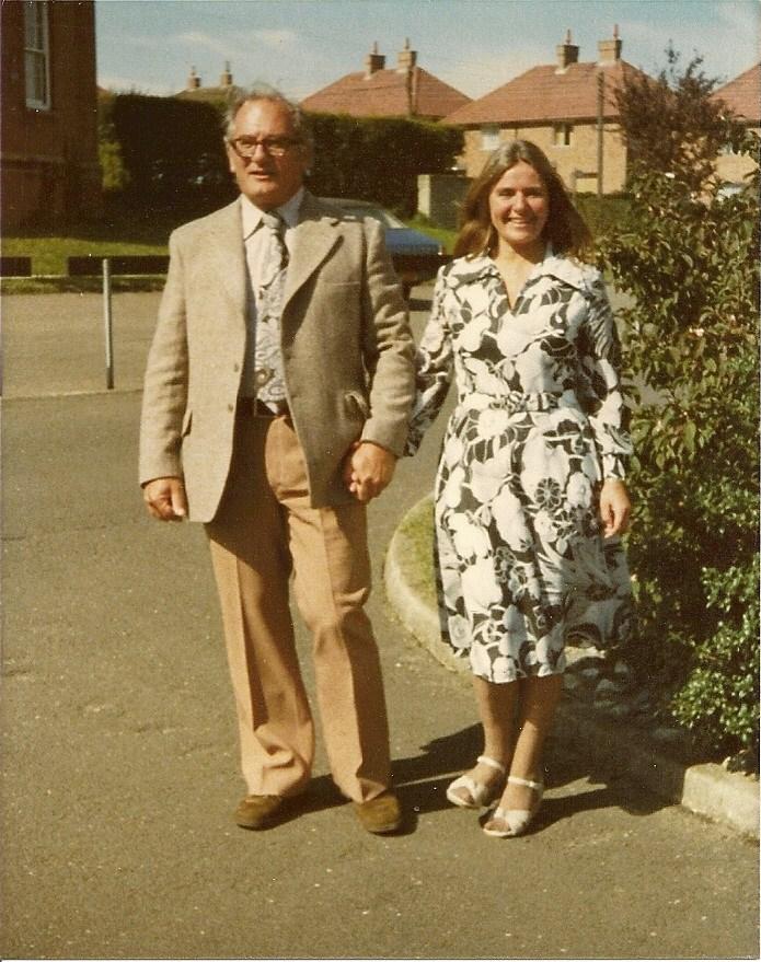 Geoff and Jill wedding day Sept 14 1977